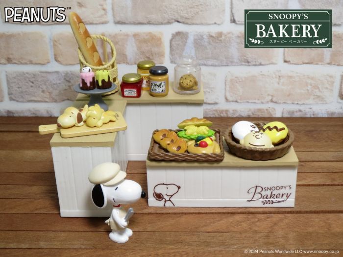 Re-ment Peanuts Snoopy's Bakery 8pcs Complete Box Set
