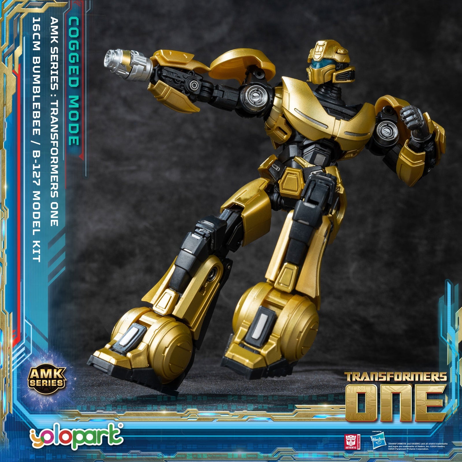 TRANSFORMERS ONE AMK (Cogged Mode) B-127 Bumblebee Model Kit