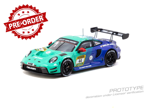 Load image into Gallery viewer, (Pre-order) Tarmac Works 1/64 Porsche 911 GT3 R Nurburgring 24h 2024 Diecast
