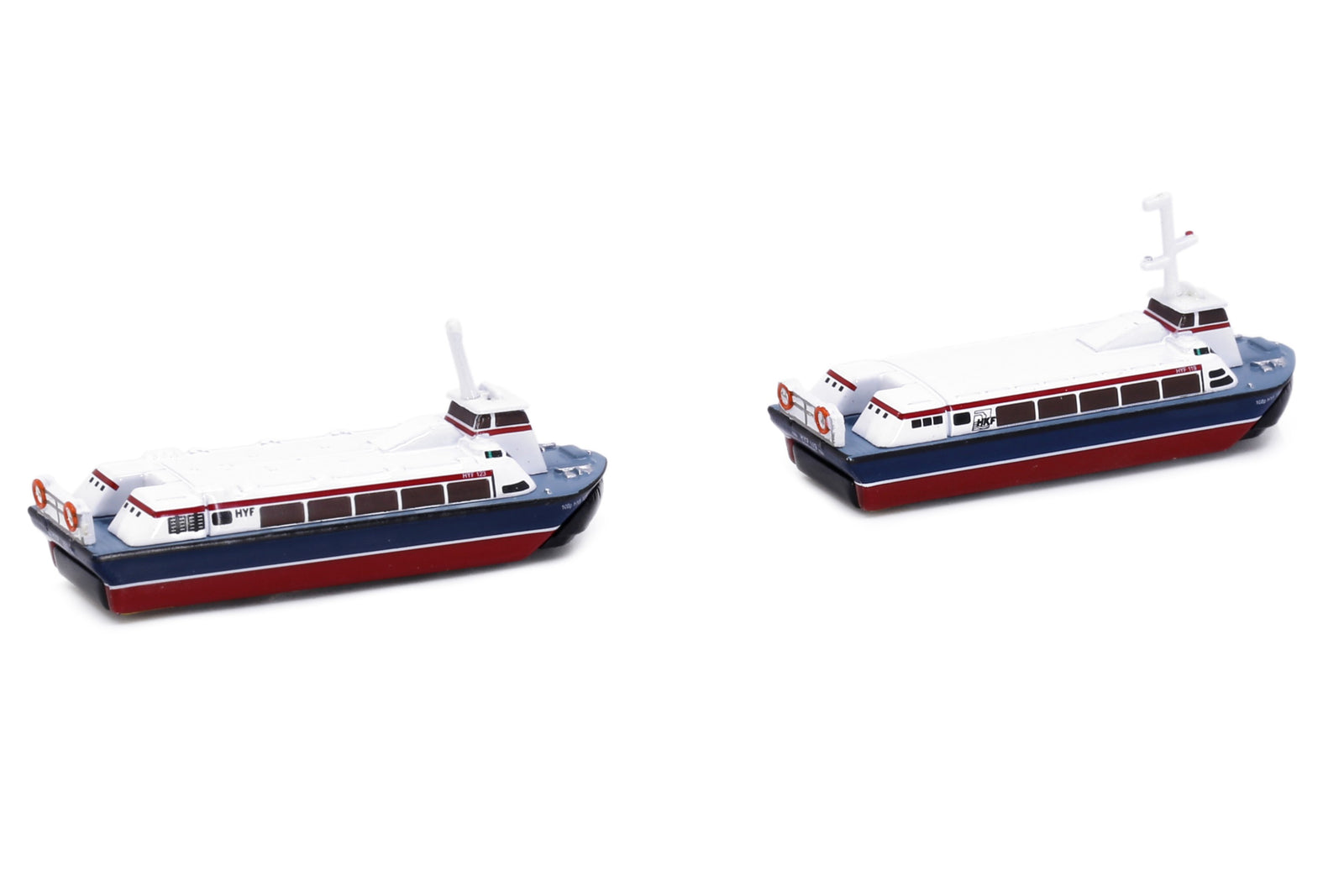 Tiny City - 1/400 Hongkong and Yaumati Ferry Hovercraft (Set of 2)