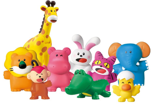 Load image into Gallery viewer, Takara Tomy Ania Ginbis Tabekko Dobutsu The Movie Elephant  Mini Figure
