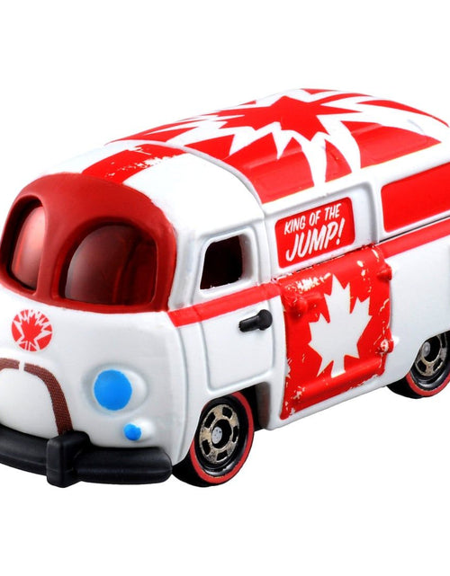 Load image into Gallery viewer, Takara Tomy Tomica Disney Pixar Motors Toy Story 4 Duke Caboom Mini Diecast Car
