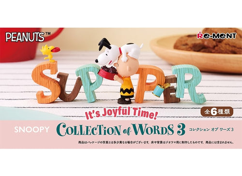 Load image into Gallery viewer, Re-ment Snoopy Collection of Words 3: It's Joyful Time! (Full set of 6pcs)
