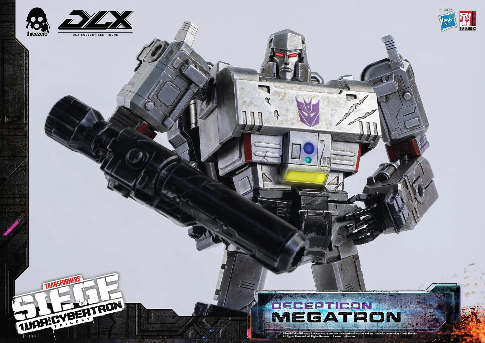 Threezero Transformers: War For Cybertron Trilogy DLX Megatron