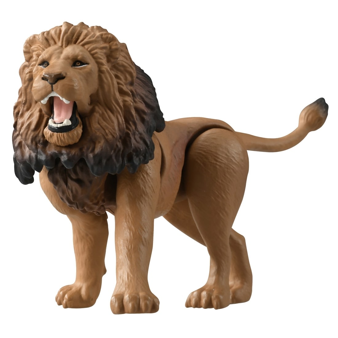 Takara Tomy Ania AL-25 Lion Animal Figure with Color Picture Cards