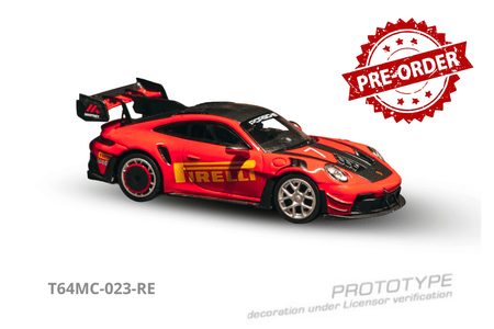 (Pre-order) Tarmac Works 1/64 Porsche GT3RS(992.1) MR Red Diecast Model Car
