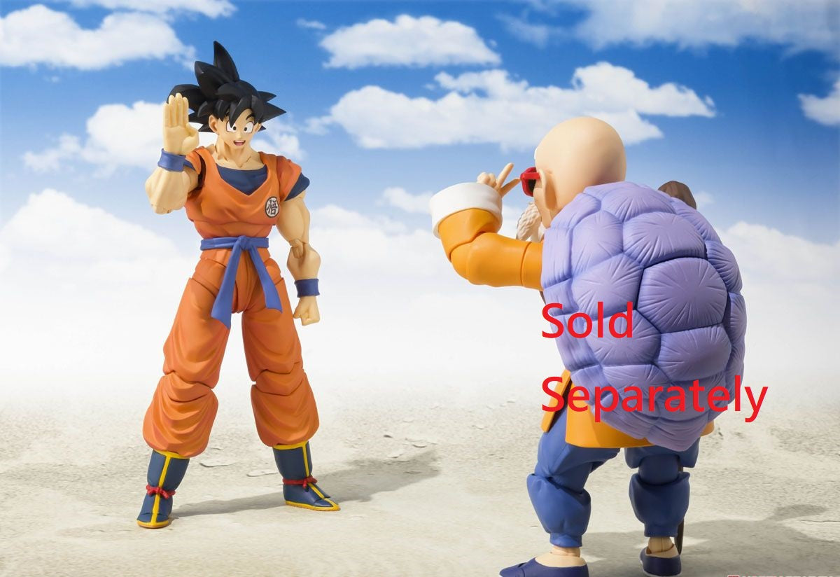 Bandai S.H.Figuarts Son Goku The Saiyan Grew Up on Earth Completed Action figure