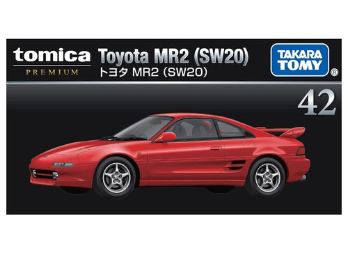 Load image into Gallery viewer, Takara Tomy Tomica Premium No.42 Toyota MR2 (SW20) 1/60 Diecast Model Car

