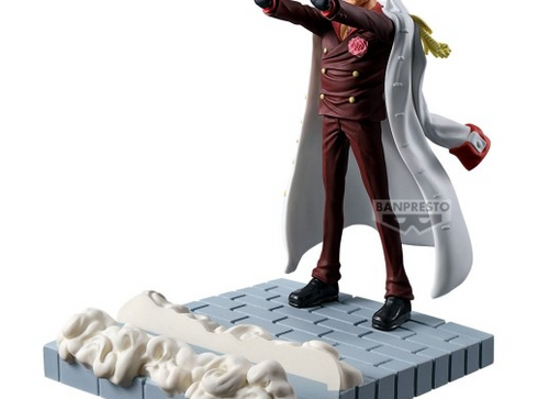 Load image into Gallery viewer, Banpresto FigLife! ONE PIECE Akainu Skazuki 12cm Figure Stand
