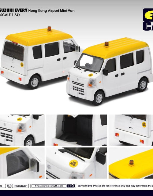 Load image into Gallery viewer, Era Car 1:64 Diecast Model Car - 42 Suzuki Every Hong Kong Airport Mini Van
