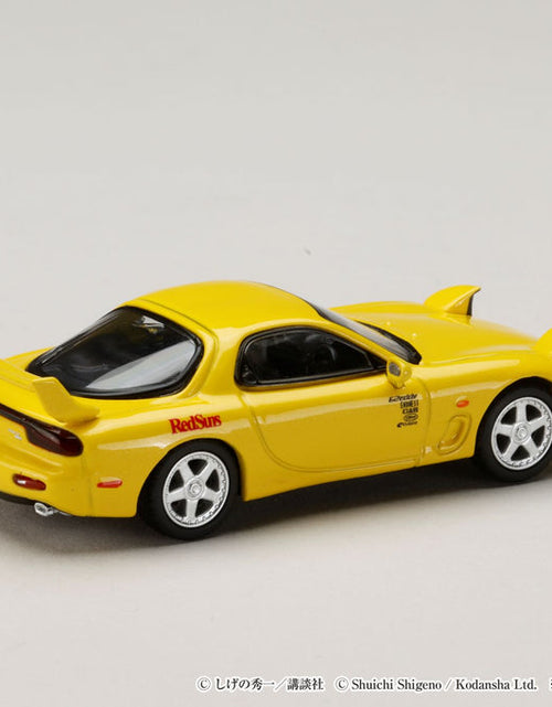 Load image into Gallery viewer, Hobby Japan 1/64 Mazda RX-7 (FD3S) RedSuns Initial D Keisuke Takahashi VS Takumi
