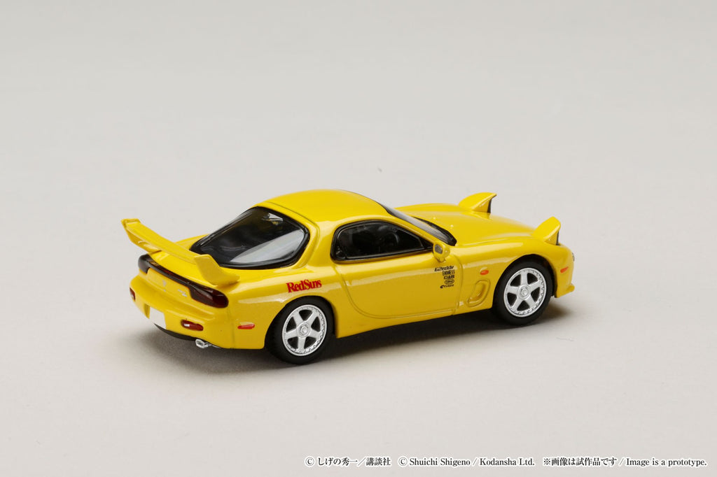 Hobby Japan 1/64 Mazda RX-7 (FD3S) RedSuns Initial D Keisuke Takahashi VS Takumi