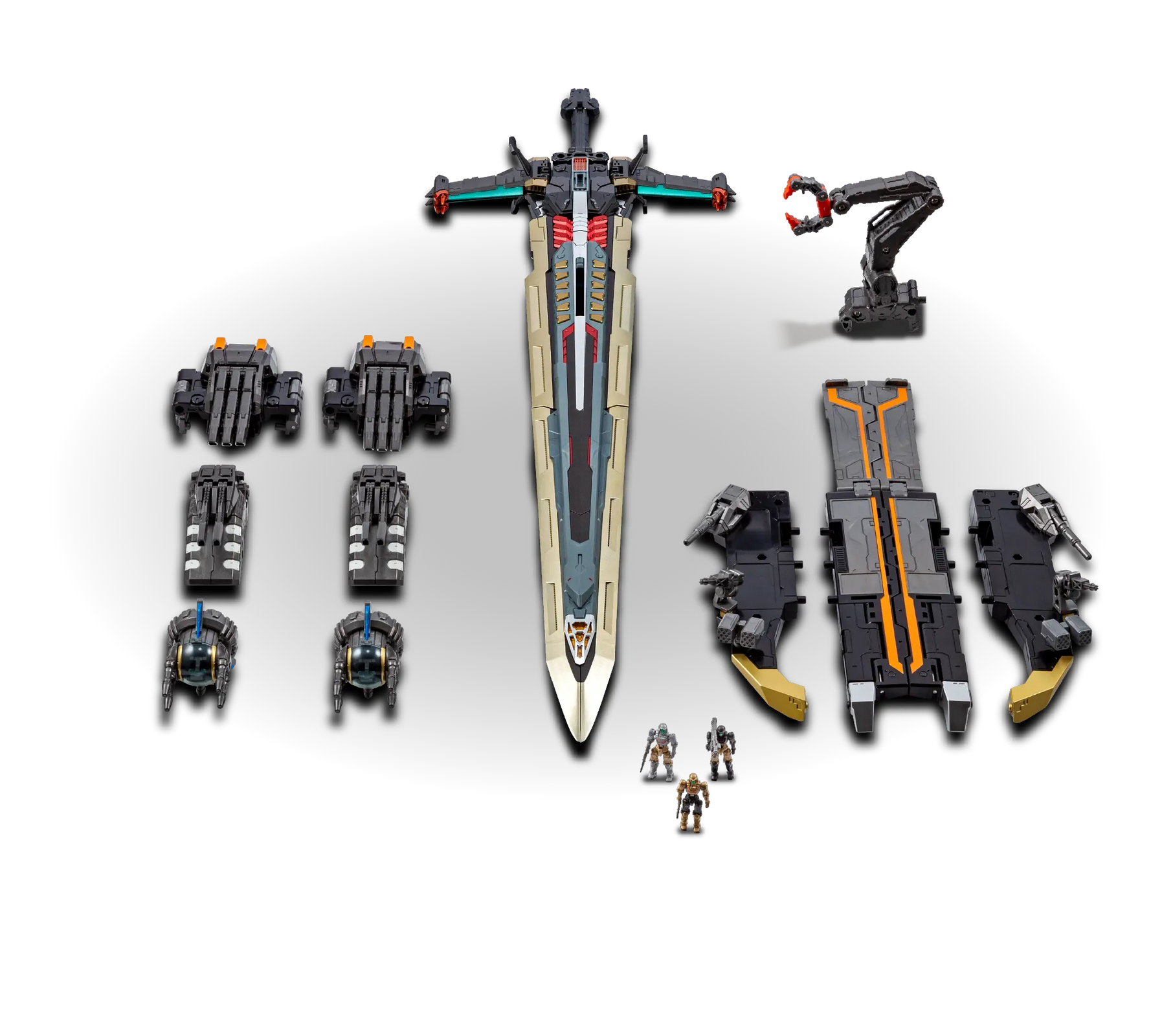 Takara Tomy DIACLONE DA-122 ROBOT BASE GX/FD < BUILD-UP ARMAMENT SSET> #093428