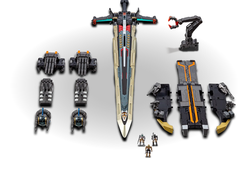 Load image into Gallery viewer, Takara Tomy DIACLONE DA-122 ROBOT BASE GX/FD < BUILD-UP ARMAMENT SSET> #093428
