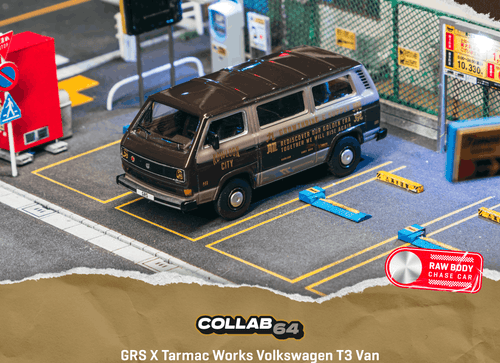 Load image into Gallery viewer, (Pre-order) Tarmac Works 1/64 GRS X Tarmac Works Volkswagen T3 Van Diecast Model
