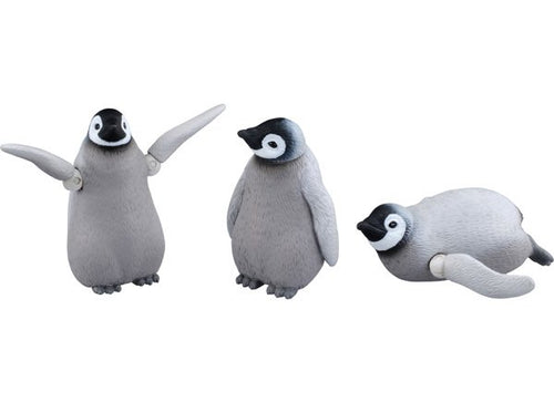 Load image into Gallery viewer, Takara Tomy ANIA Animal AS-31 Emperor Penguin Children 3X SET 3CM Figure
