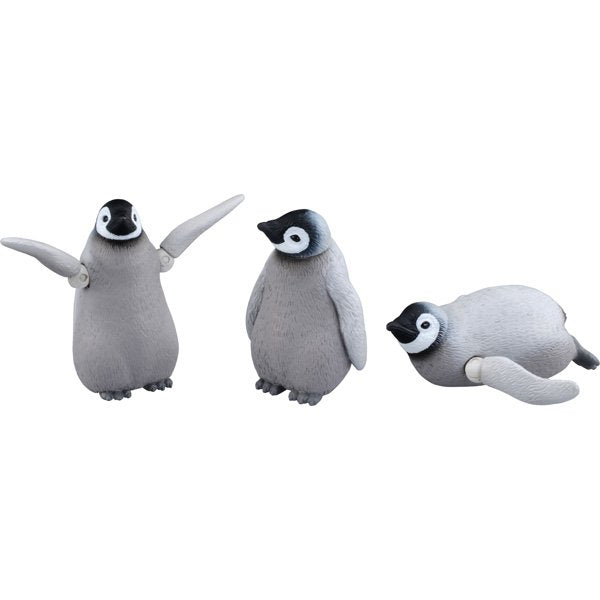Takara Tomy ANIA Animal AS-31 Emperor Penguin Children 3X SET 3CM Figure