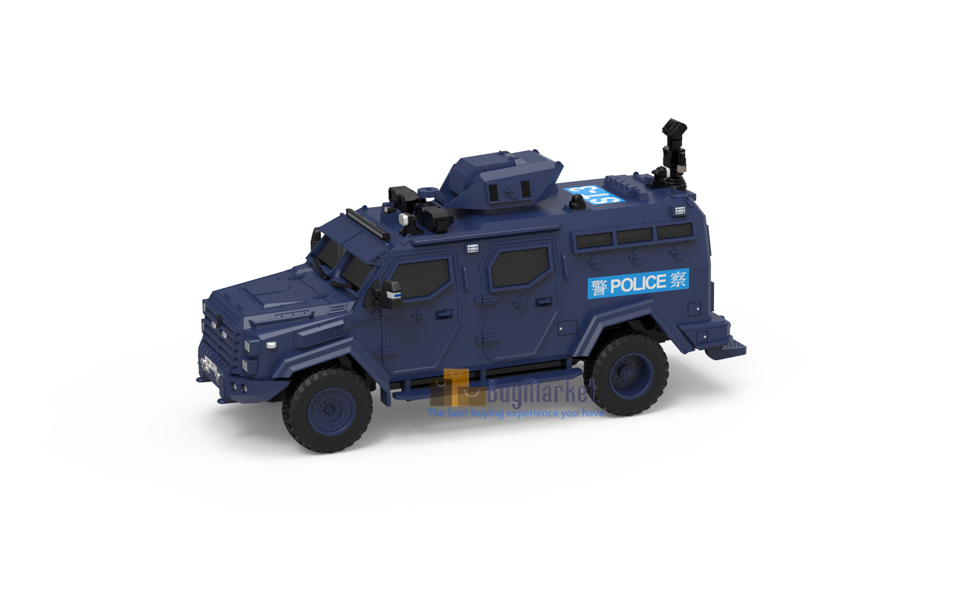 Tiny City HKP08 Die-cast Model Car -1/72 Sabertooth Armoured Vehicle (AM9853)