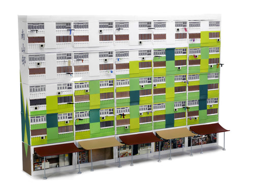 Load image into Gallery viewer, Tiny City Hong Kong # Bd22 Nam Shan Estate Diorama Model
