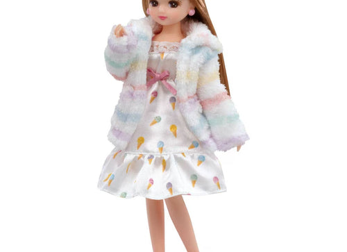 Load image into Gallery viewer, Takara Tomy Licca Chan Doll Clothes LW-06 Softness Room Wear (NO DOLL)
