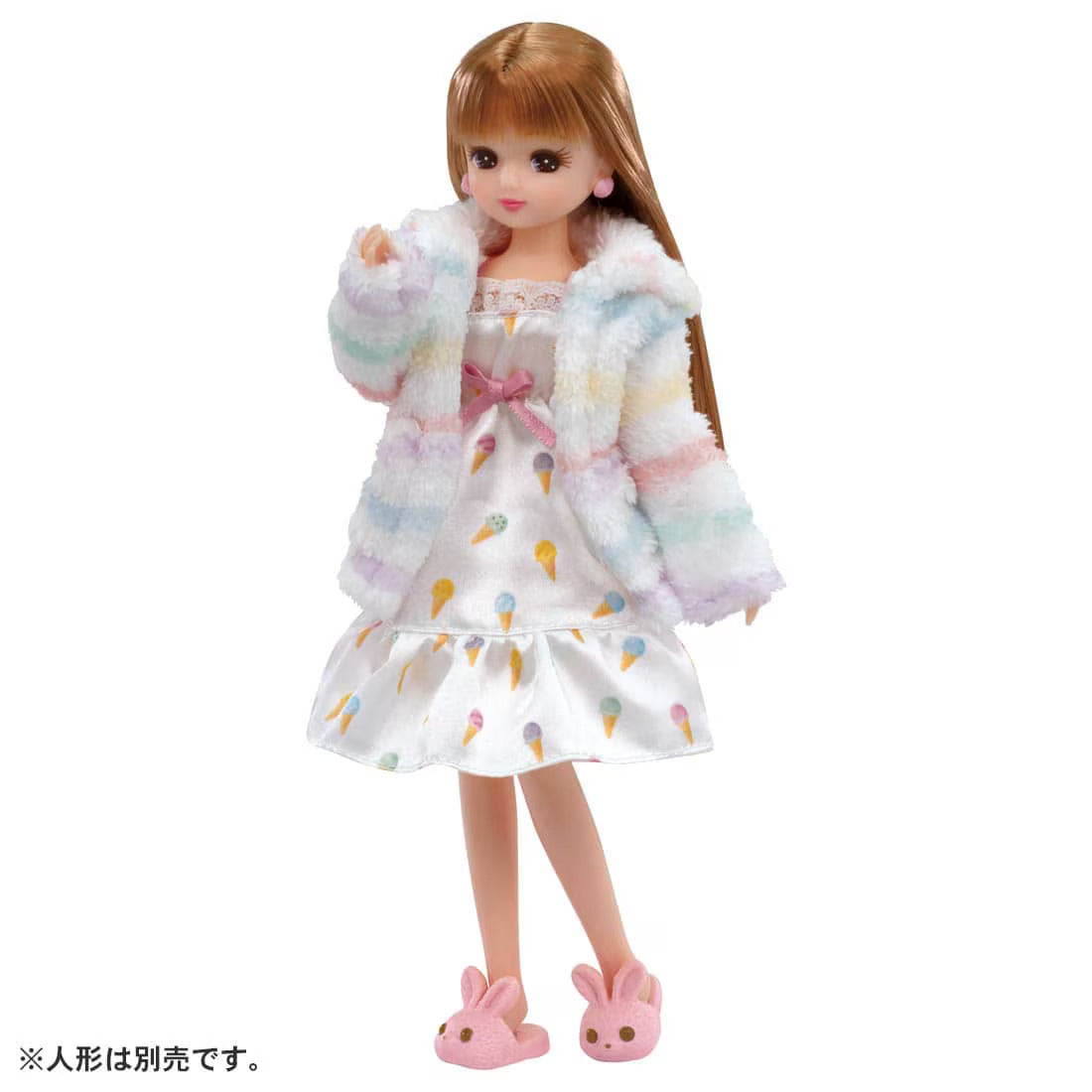 Takara Tomy Licca Chan Doll Clothes LW-06 Softness Room Wear (NO DOLL)