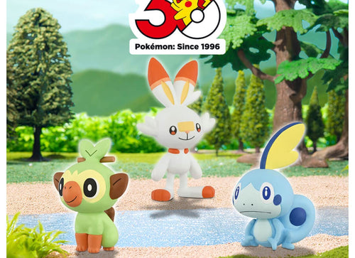 Load image into Gallery viewer, Takara Tomy Pokemon 30th Anniversary Monster Collection Set for Journey Galar
