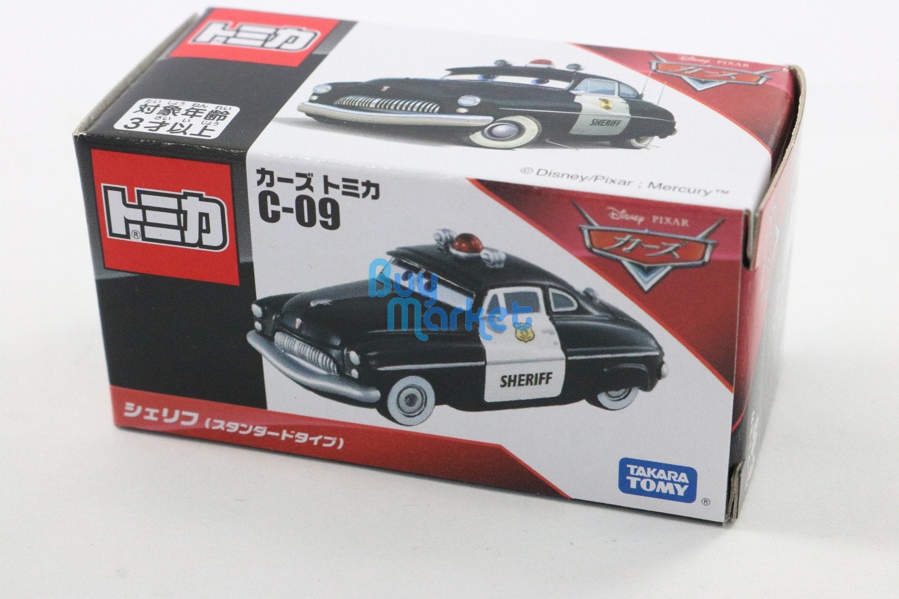 Tomica Takara Tomy Disney Mini PIXAR CARS 2 C-09 Sheriff Diecast Toy vehicle