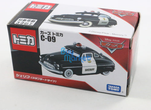 Load image into Gallery viewer, Tomica Takara Tomy Disney Mini PIXAR CARS 2 C-09 Sheriff Diecast Toy vehicle
