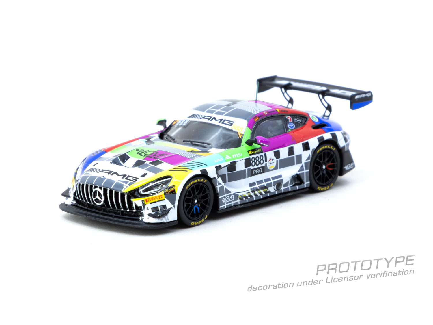 Tarmac Works 1/64 Mercedes-AMG GT3 Bathurst 12h 2025 GruppeM Racing
