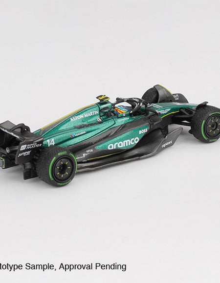 MINI GT #1113 Aston Martin AMR24 #14 Fernando Alonso 2024 F1 2024 GP