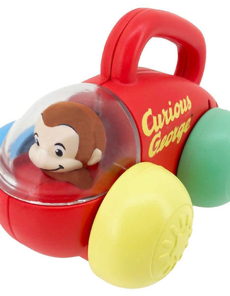 Takara Tomy Baby Toy Curious George Rolling with His Hands Bell