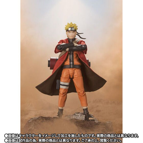 Load image into Gallery viewer, Bandai S.H.Figuarts Naruto Uzumaki Action Figure [SENNIN MODE]
