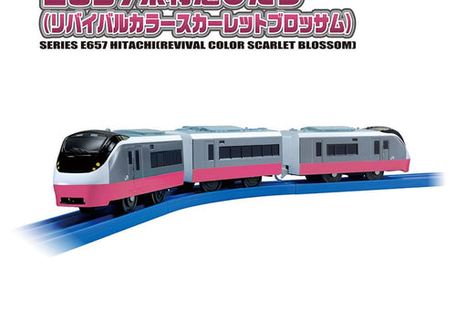 Load image into Gallery viewer, Takara Tomy Plarail S-19 E657 Limited Express Hitachi (Revival Scarlet Blossom)
