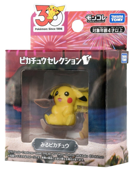 Takara Tomy Pokemon 30th Anniversary MonColle Pikachu Selection Miru Pikachu