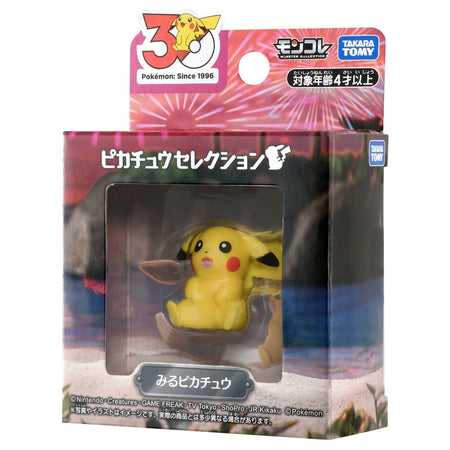 Takara Tomy Pokemon 30th Anniversary MonColle Pikachu Selection Miru Pikachu