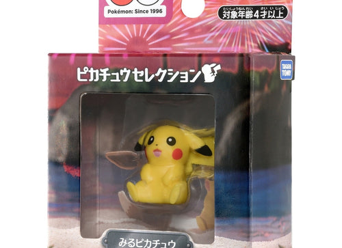 Load image into Gallery viewer, Takara Tomy Pokemon 30th Anniversary MonColle Pikachu Selection Miru Pikachu
