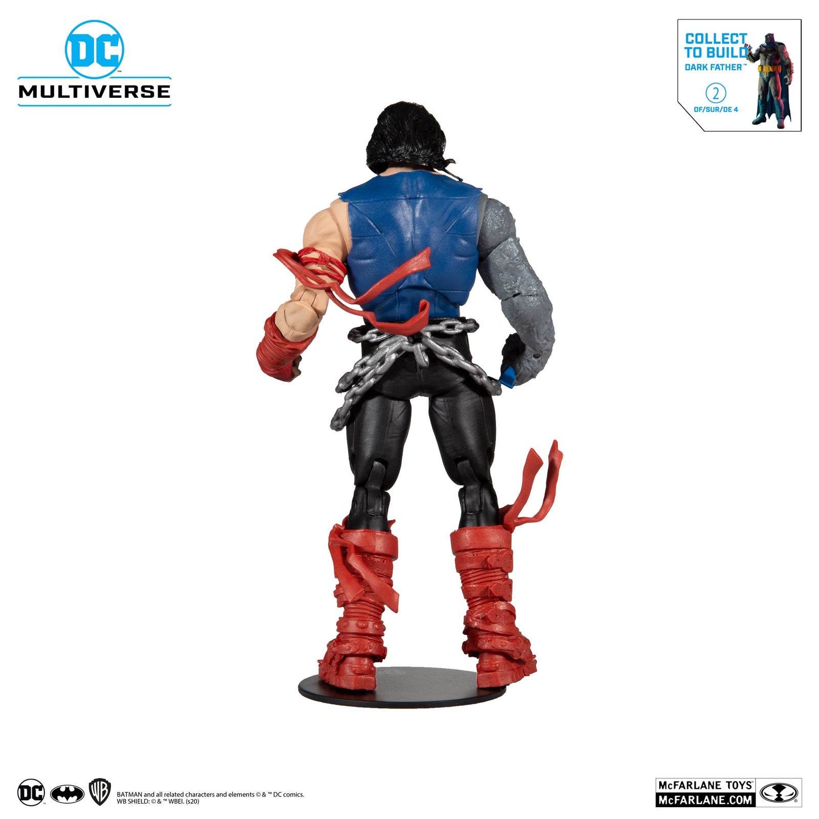 McFarlane Toy DC Death Metal Build-A (Dark Father.)- Superman  7' Action Figure