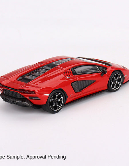 Mini GT #720 1/64 Lamborghini Countach LPI 800-4  Rosso Mars Model