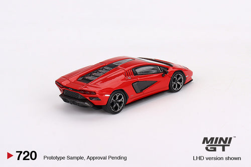 Load image into Gallery viewer, Mini GT #720 1/64 Lamborghini Countach LPI 800-4  Rosso Mars Model
