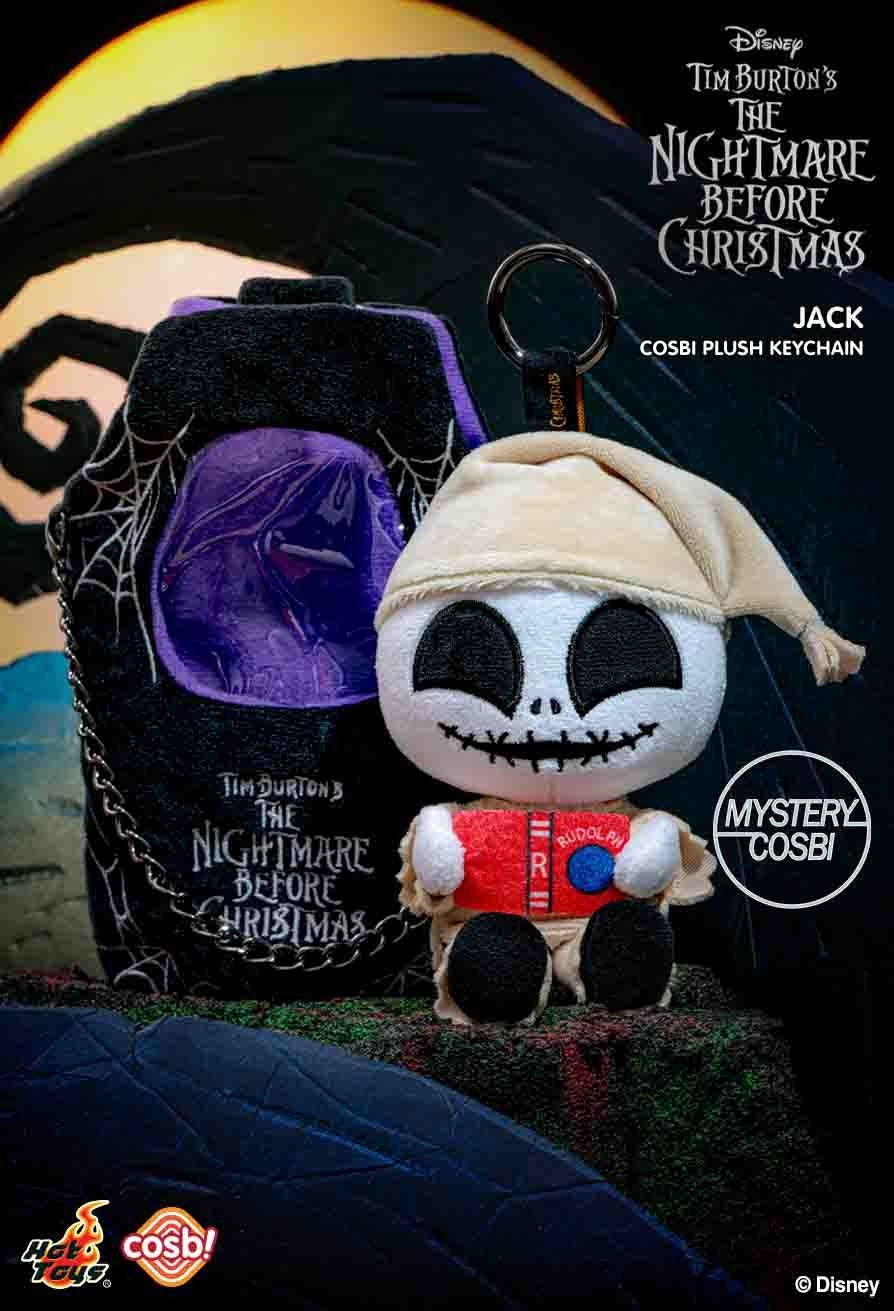 Hot Toys The Nightmare Before Christmas Cosbi Plush Keychain Collection Full set