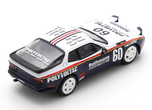 Load image into Gallery viewer, Spark 1/64 Porsche 944 TURBO CUP 1987 #60 Upright Headlights TINY ver

