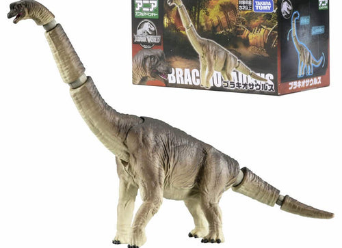 Load image into Gallery viewer, Takara Tomy ANIA Animal Jurassic World Brachiosaurus dinosaur Action Figure
