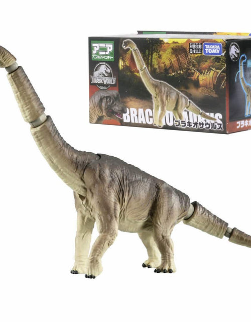 Load image into Gallery viewer, Takara Tomy ANIA Animal Jurassic World Brachiosaurus dinosaur Action Figure
