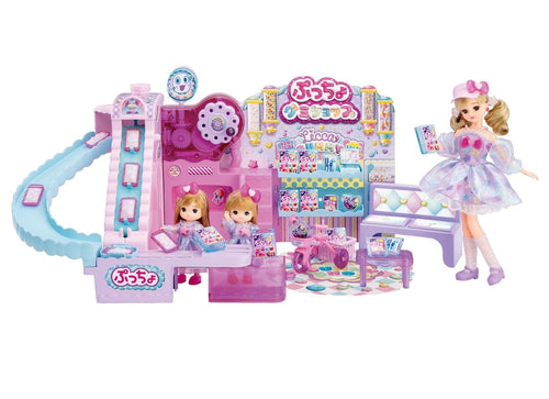 Load image into Gallery viewer, Takara Tomy Licca-Chan Dekitate Puccho Kurukuru Gummy Shop (First Press Ed.)
