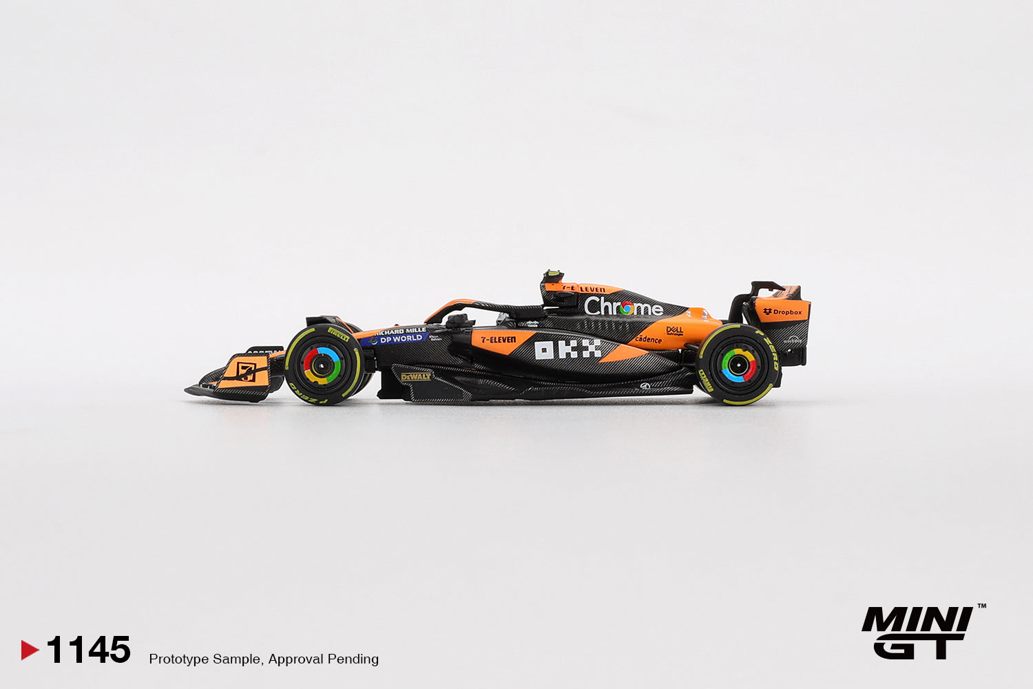 (Pre-order) MINI GT #1145 McLaren MCL38 #4 Lando Norris 2024 F1 2024 Hungarian
