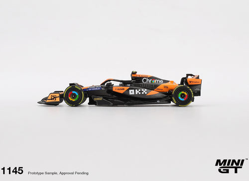 Load image into Gallery viewer, (Pre-order) MINI GT #1145 McLaren MCL38 #4 Lando Norris 2024 F1 2024 Hungarian
