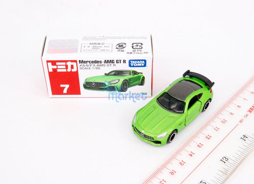 Load image into Gallery viewer, Takara Tomy TOMICA No.007 Mercedes Benz AMG GT-R (GREEN) Diecast Toy Car Japan
