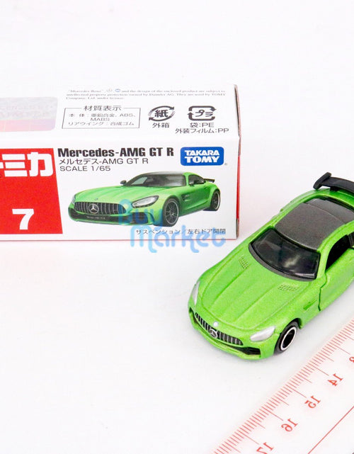 Load image into Gallery viewer, Takara Tomy TOMICA No.007 Mercedes Benz AMG GT-R (GREEN) Diecast Toy Car Japan

