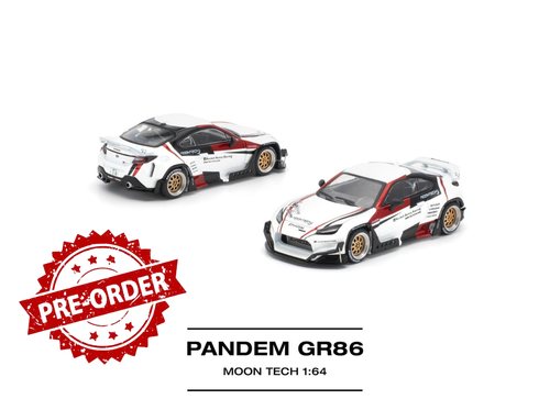 Load image into Gallery viewer, (Pre-order) POPRACE 1/64 - PANDEM Toyota GR 86 Moontech Diecast Model Car
