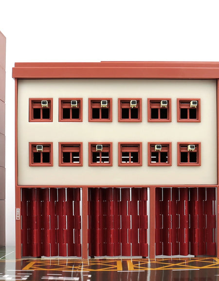 TINY City Hong Kong HK #PS1 Fire Station (Ma Tau Wai) Diorama Playset Model